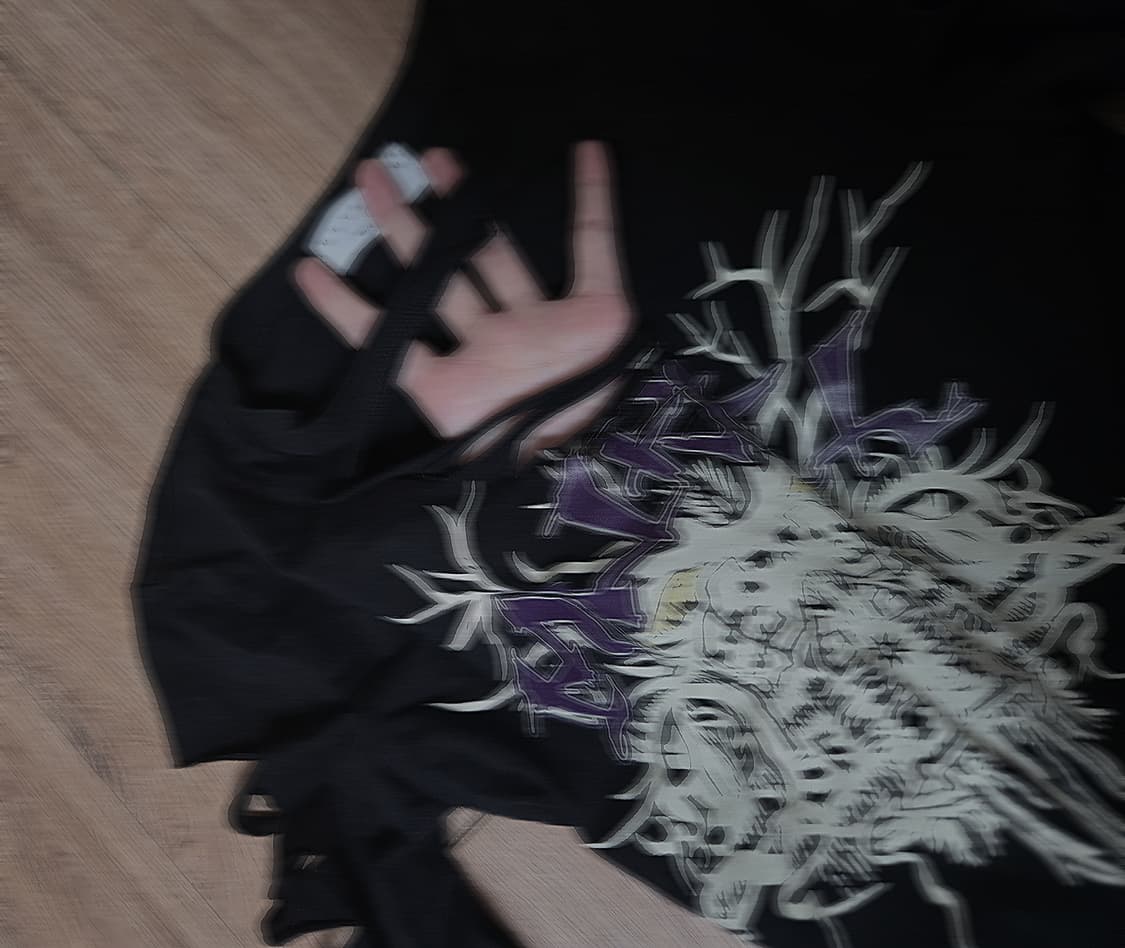 Vintage punk rock Long sleeve 상품이미지2