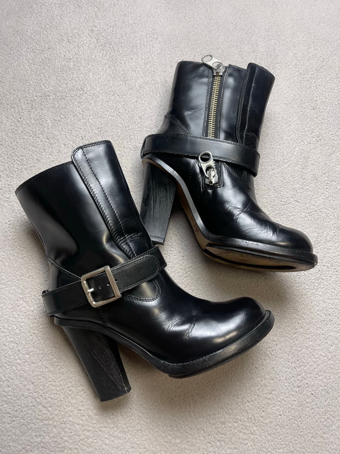 [37.5] Chloe 끌로에 레더 부츠 -240-245 상품이미지2