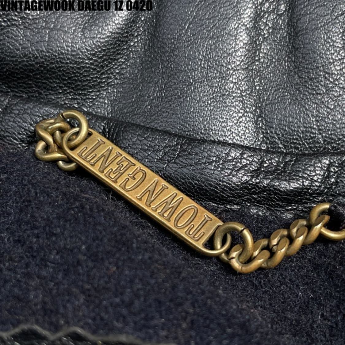 빈티지 리얼레더 양가죽 봄버자켓 상품이미지3