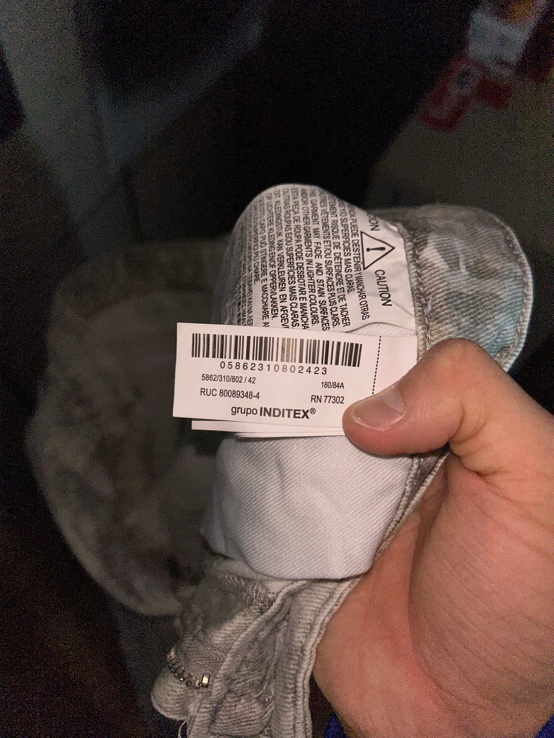 자라 리얼트리 배기핏 카펜터 팬츠 상품이미지8