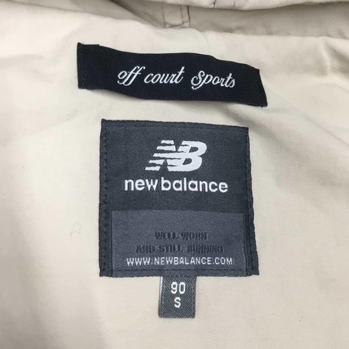 뉴발란스 우븐 바람막이자켓 만원샵 DD15 상품이미지2