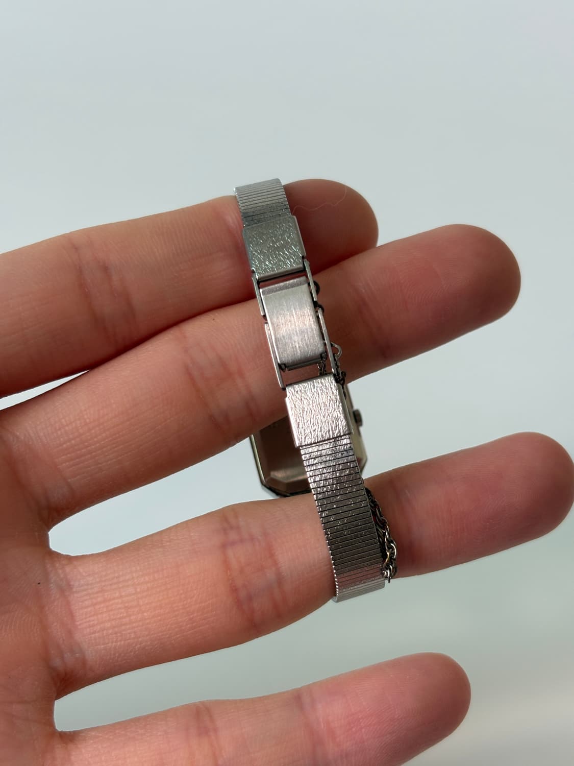 1980s Texture Bracelet Ladies Quartz 상품이미지6