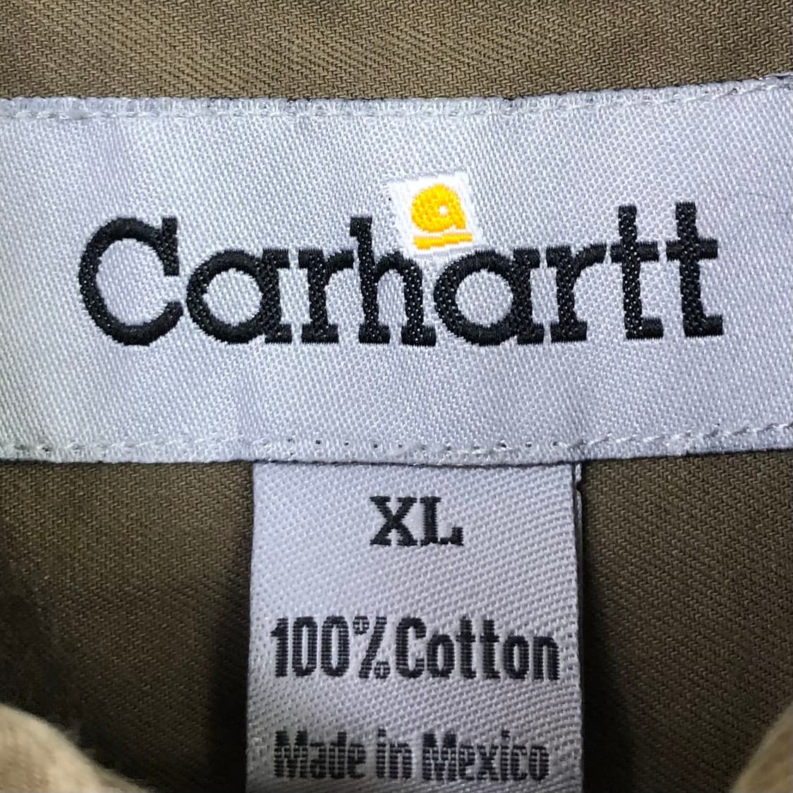 Xxl 칼하트 카키 워크 셔츠 상품이미지3