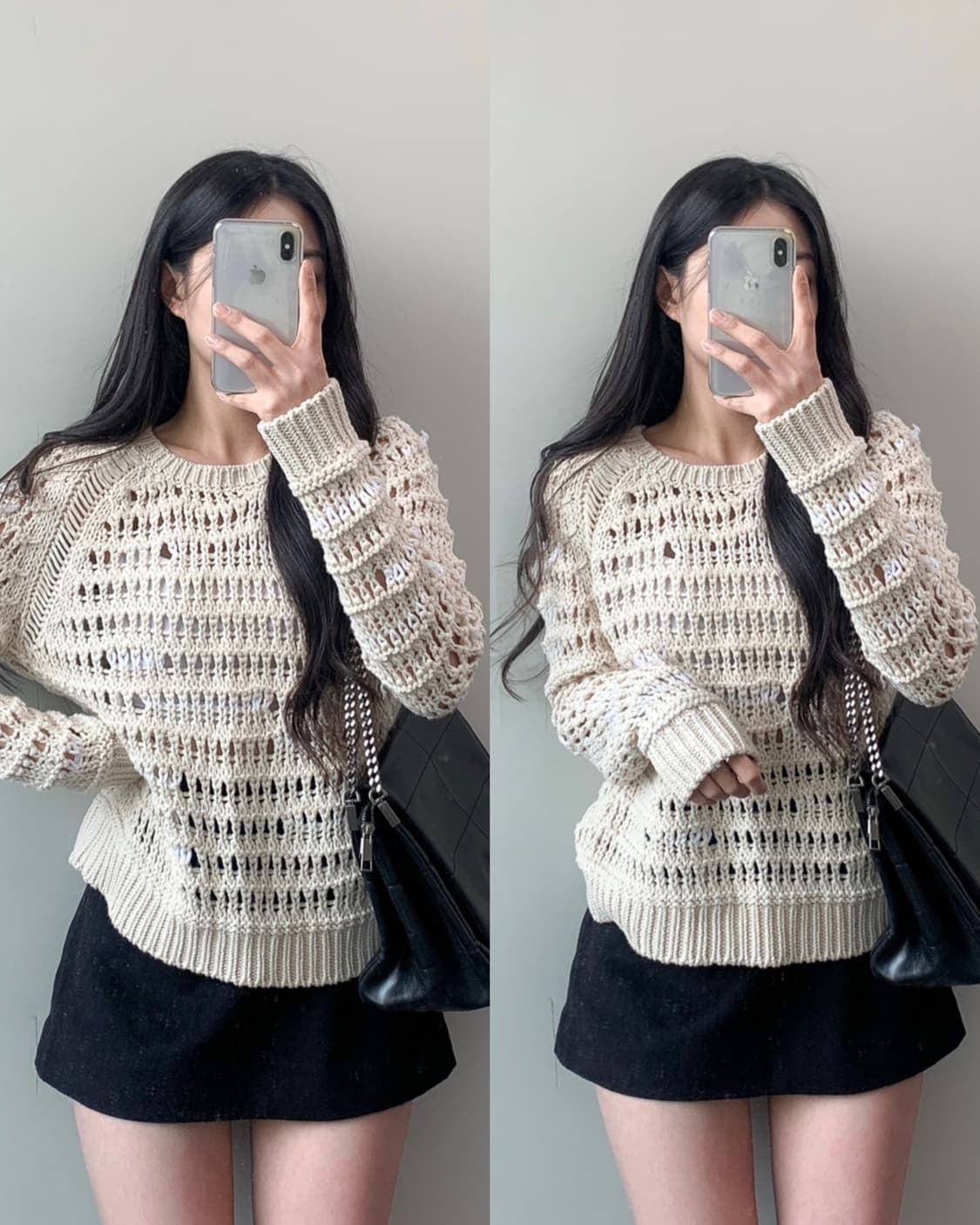 IRO 이로 크로셰 니트  상품이미지1