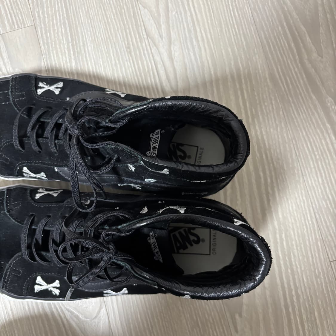 더블탭스x반스 스컬 하이탑 상품이미지8