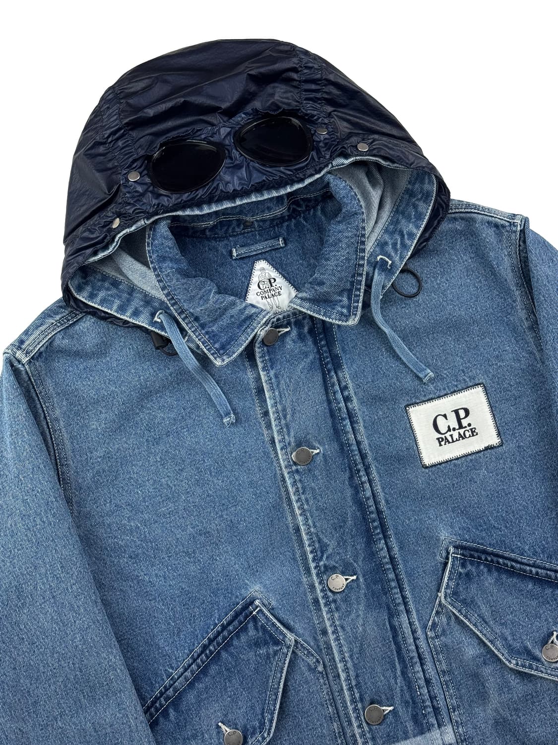 팔라스 x C.P. 컴퍼니 데님 고글 자켓 데님 상품이미지3