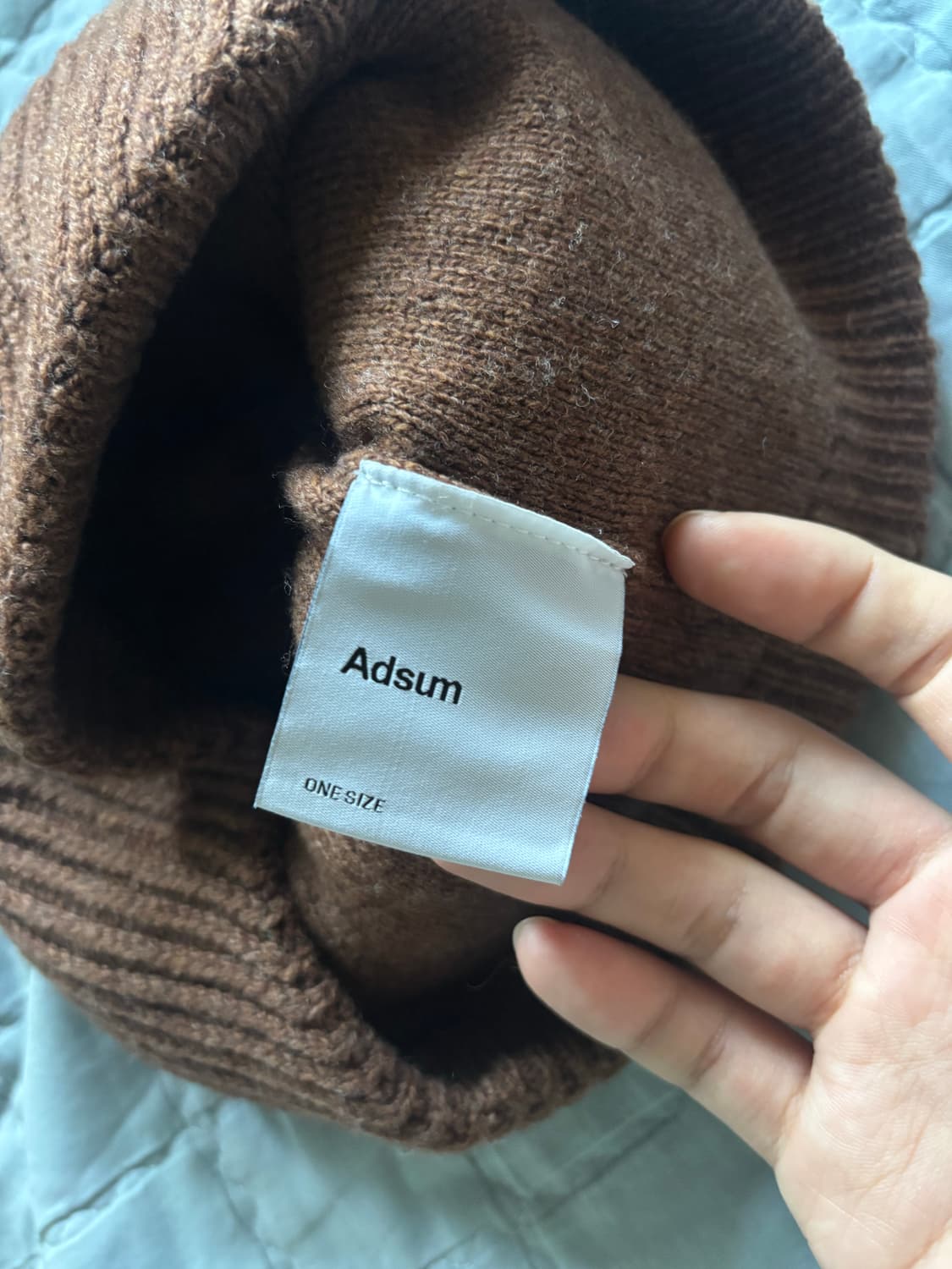 Adsum 브라운 비니, 카키스 편집샵 입점 브랜드 상품이미지3