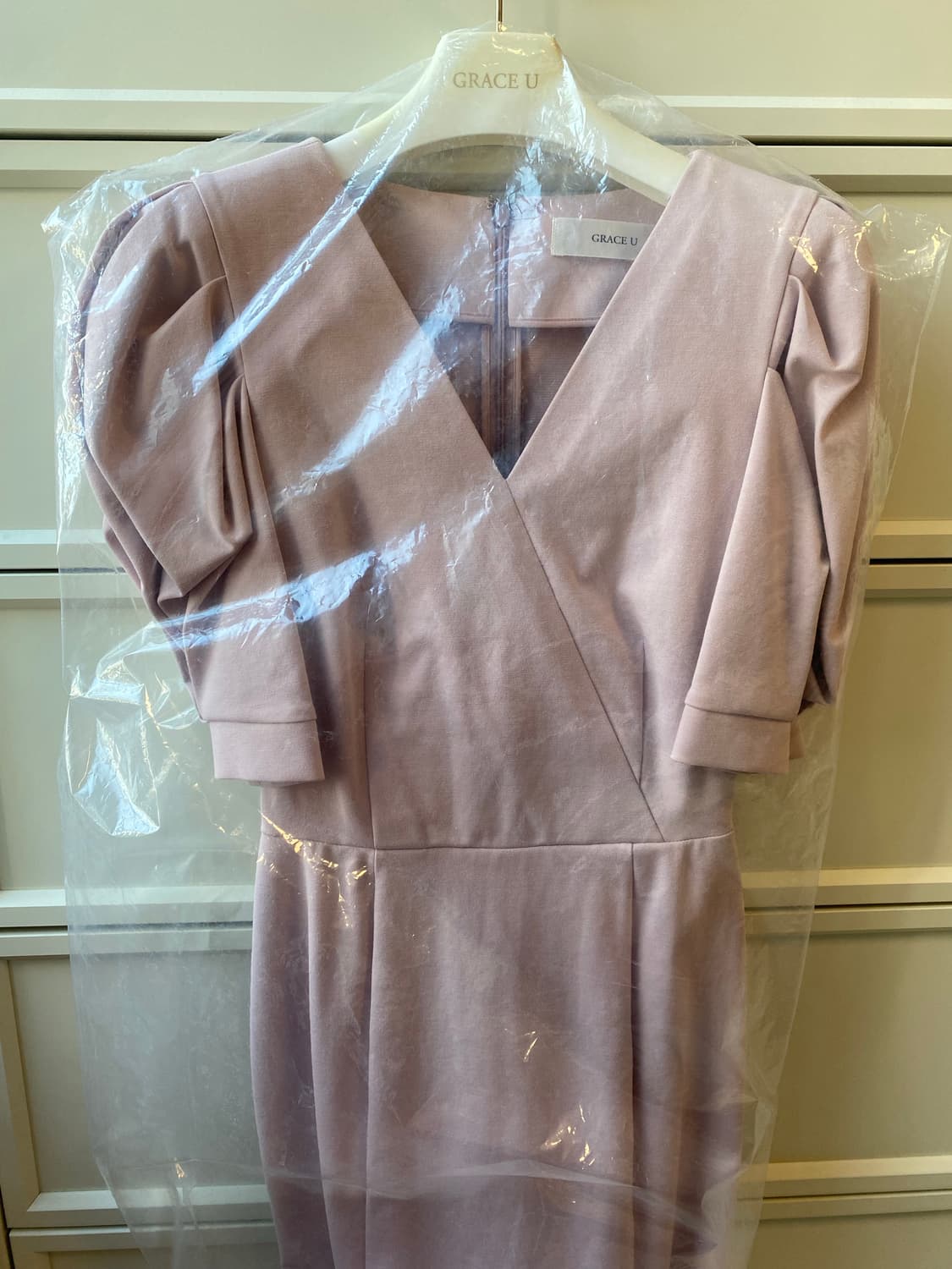 그레이스유 핑크퍼프원피스 상품이미지5