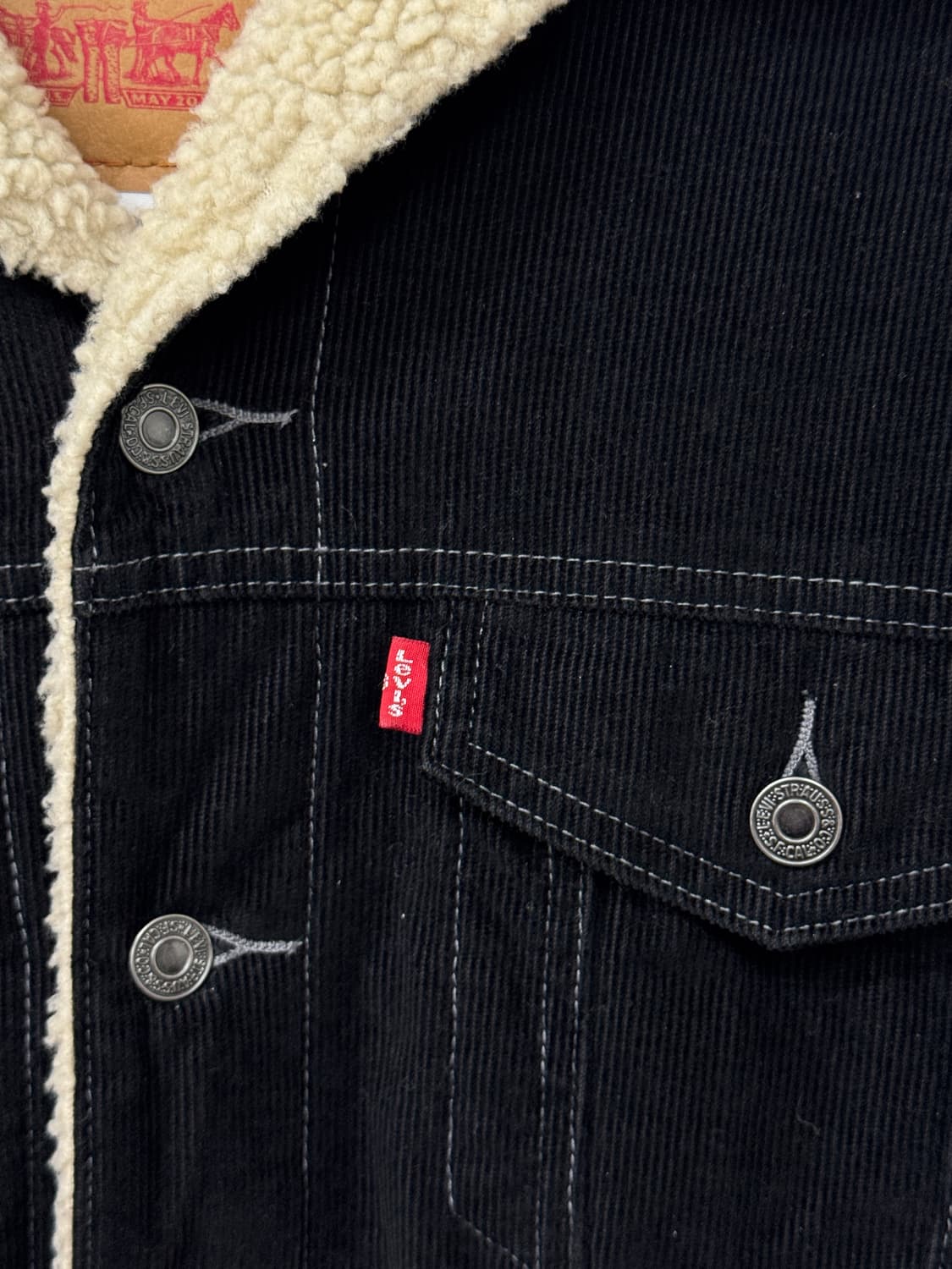 리바이스 코듀로이 셰르파 자켓(O17) 상품이미지2