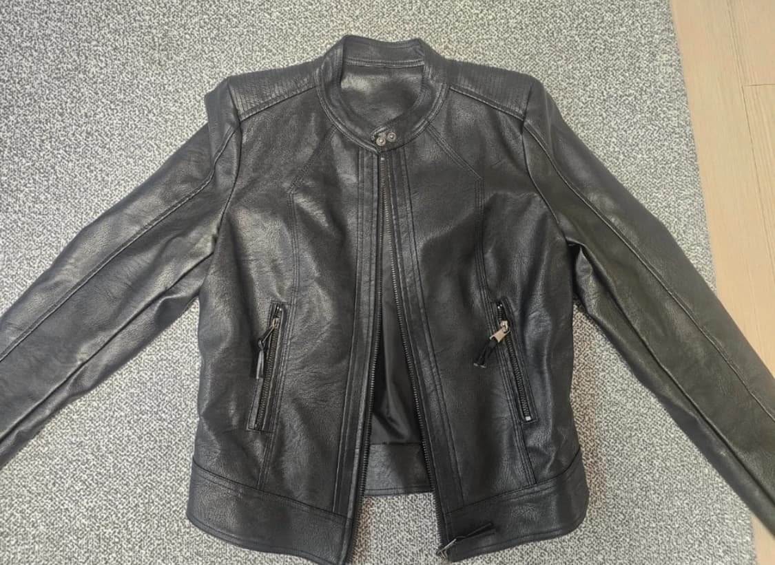 블랙  라이더 자켓 상품이미지1