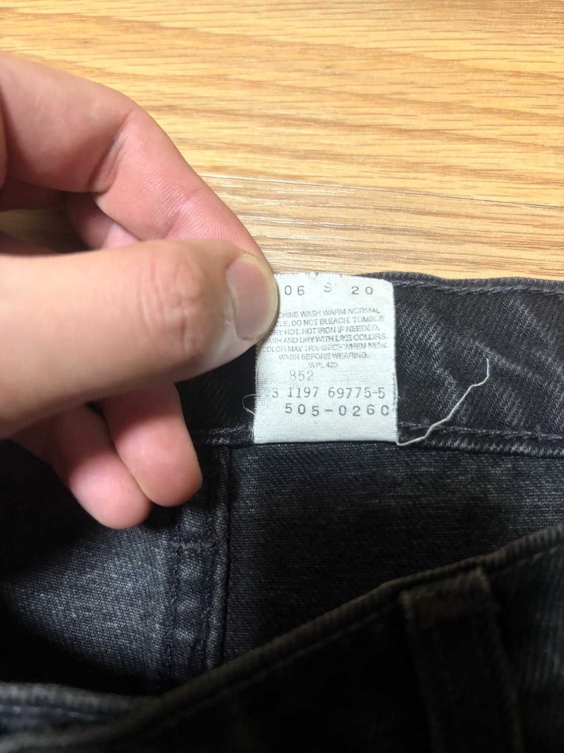 리바이스 505 90s 36/34 상품이미지3