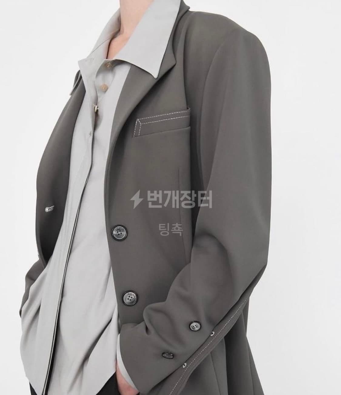 마뗑킴 나일론 블레이저 상품이미지3