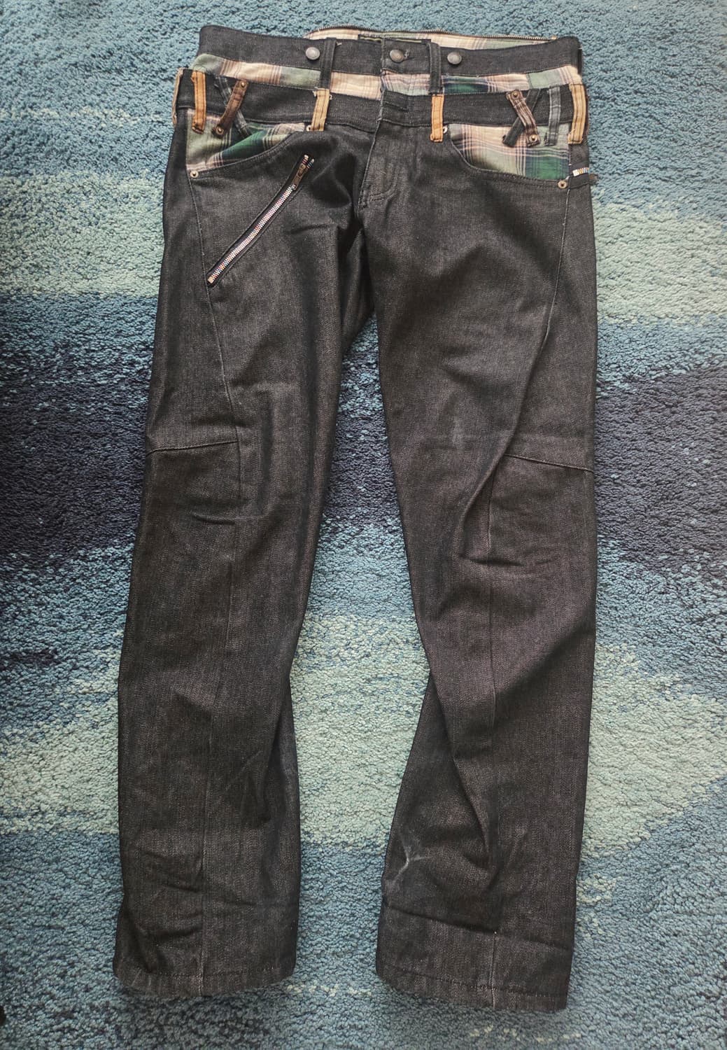 빈티지 브래스민트 엔지니어드 유틸리티 데님팬츠 42사이즈 상품이미지1