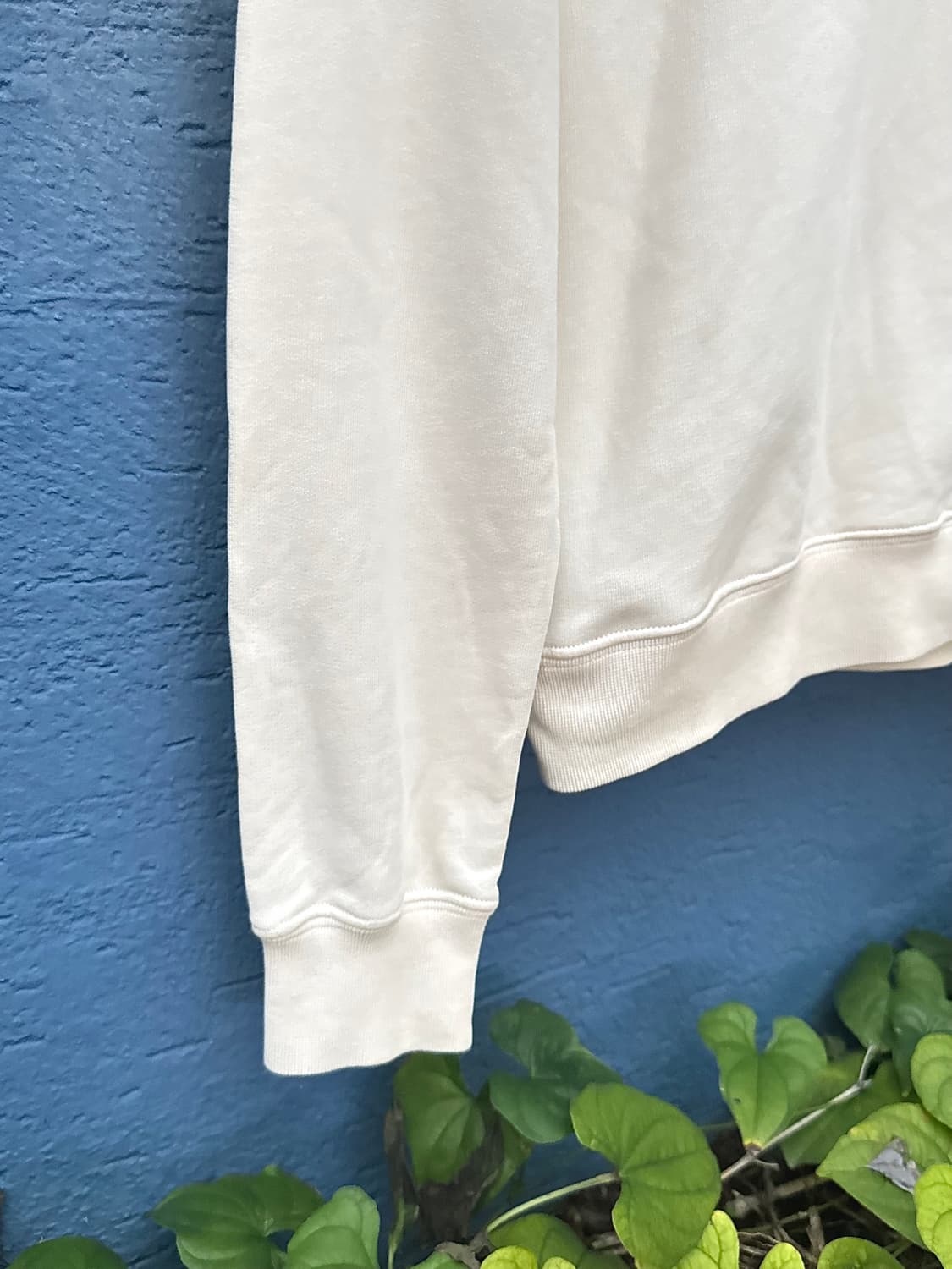 MSGM 자수 로고 맨투맨 스웻셔츠 (ivory) 상품이미지4