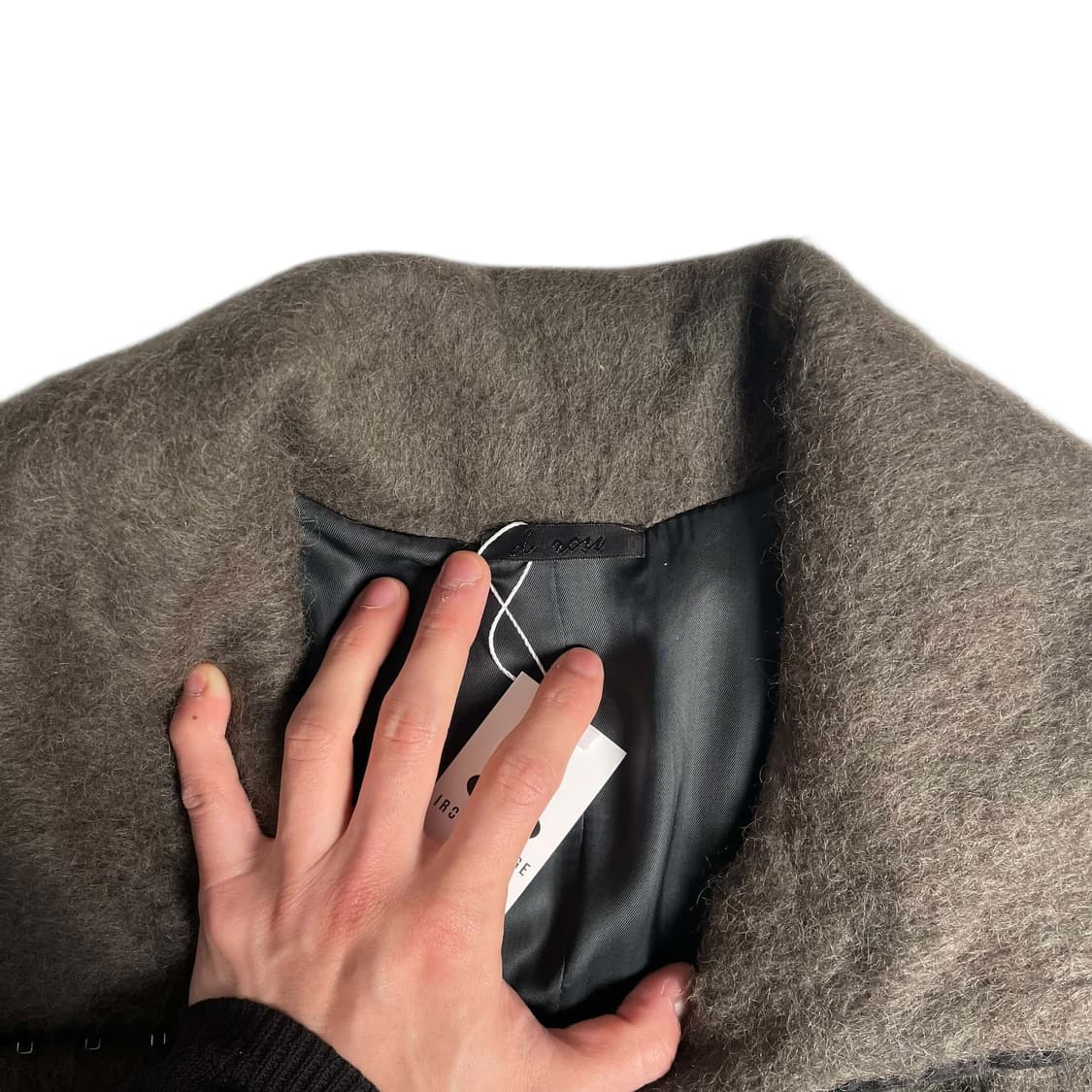 A-mar 모헤어 블렌드 멀티 후크 코트 (italy)   상품이미지8