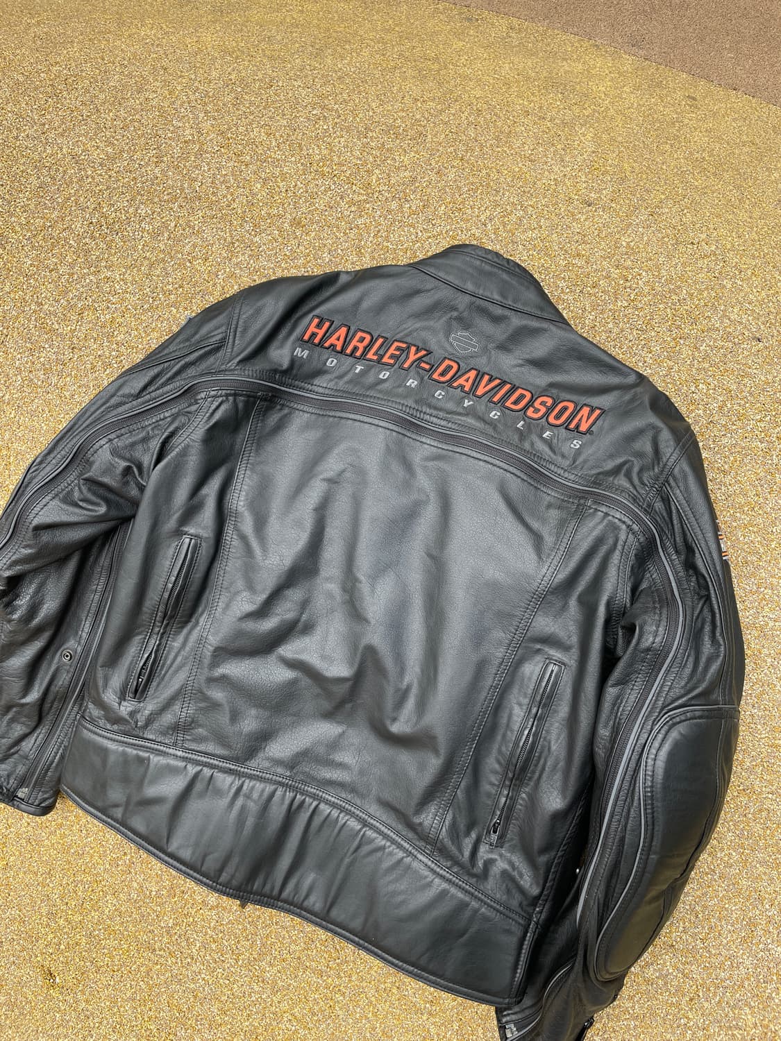 할리데이비슨 가죽 라이더 자켓 상품이미지4
