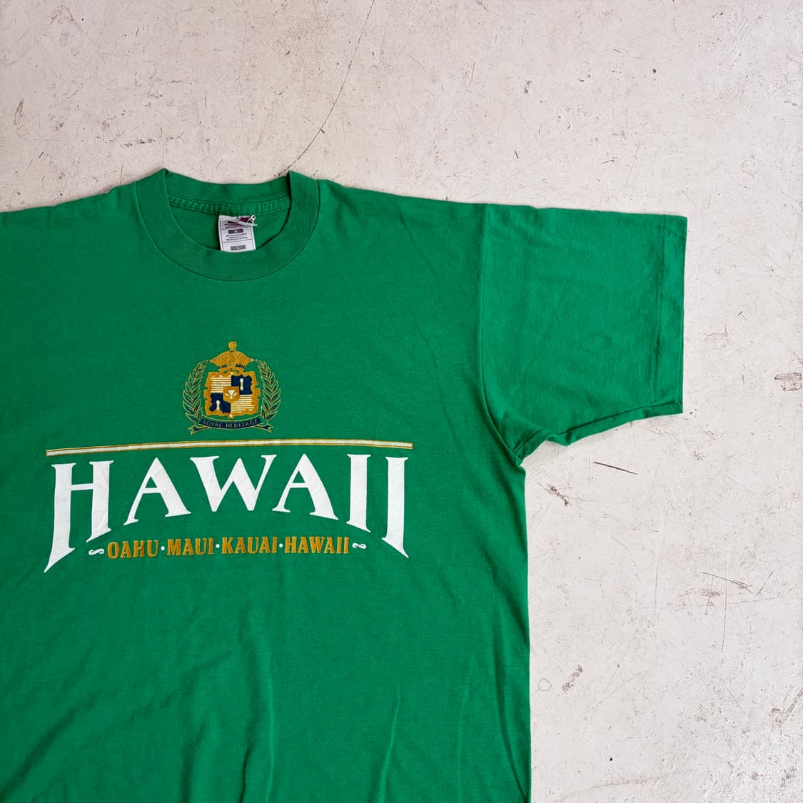 90s USA Hawaii 빈티지 싱글스티치 반팔티 L 상품이미지2