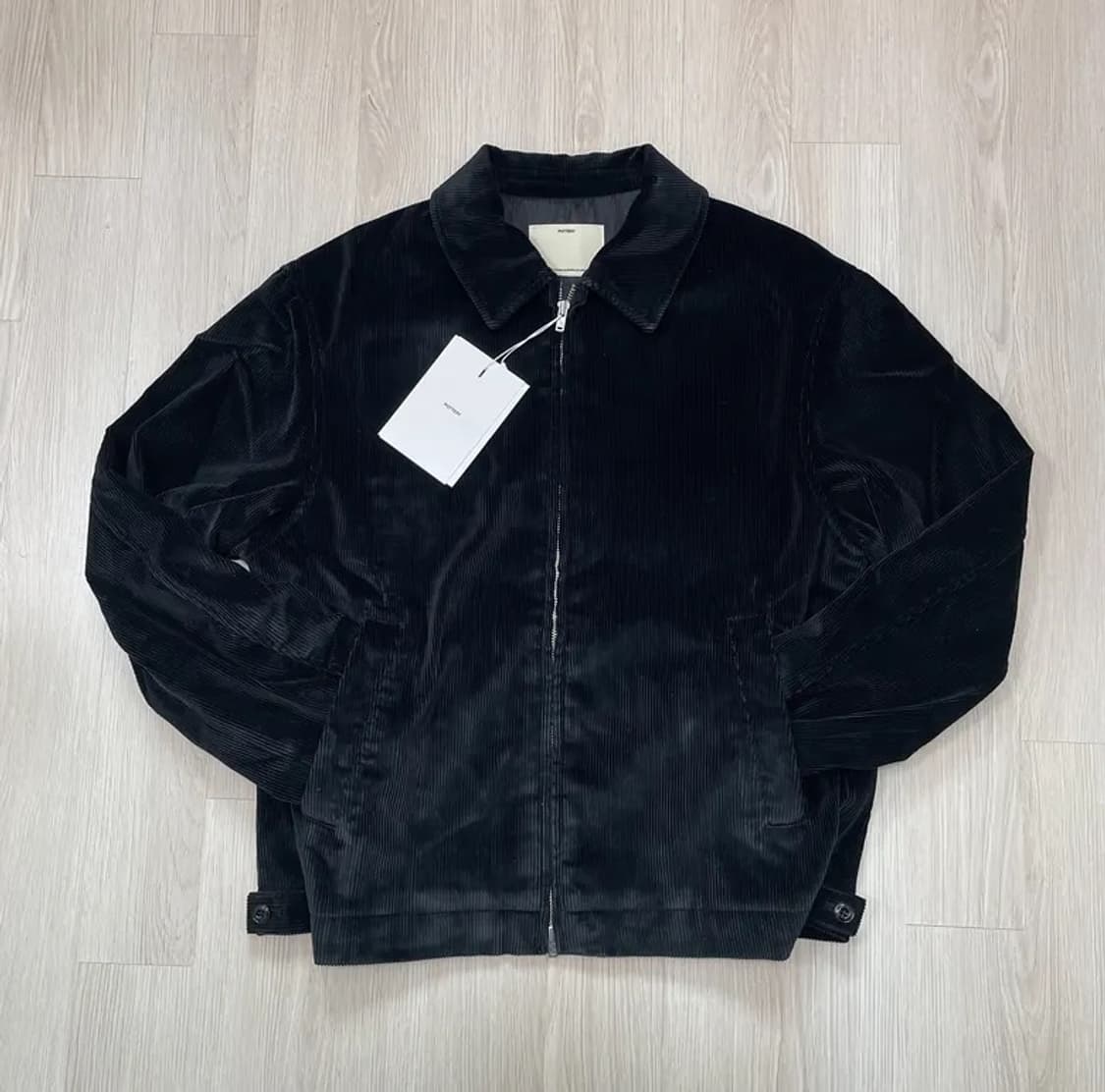 2)포터리 코듀로이 드리즐러 자켓 블랙 상품이미지1