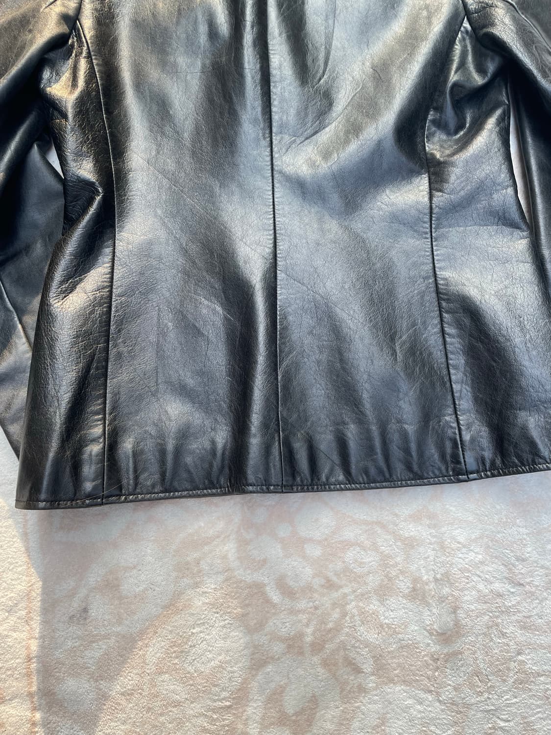 Vintage GAP Black Leather Blazer  상품이미지6