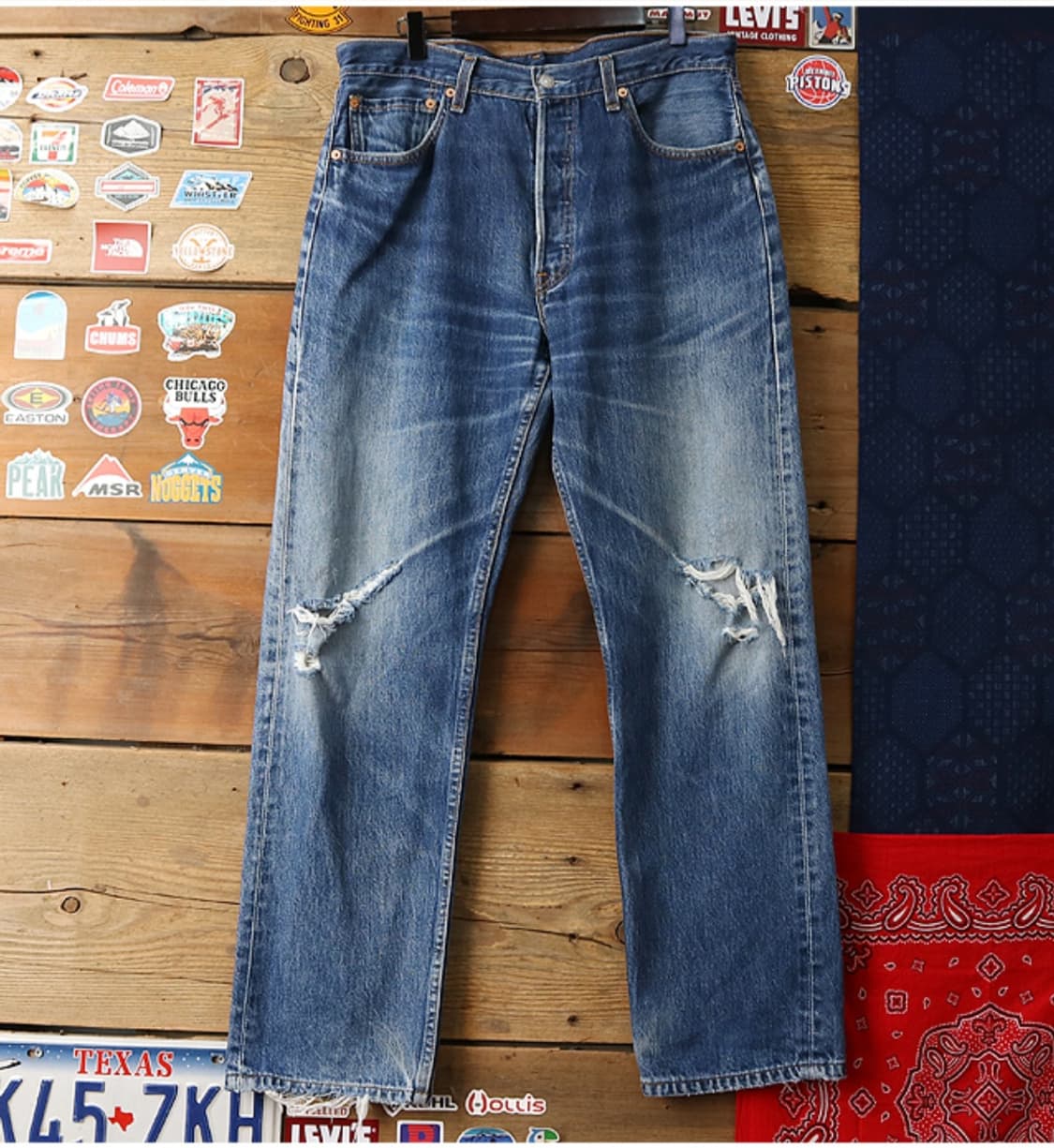 미국 메이드 90s levis 리바이스 501 빈티지 데님 32 상품이미지2