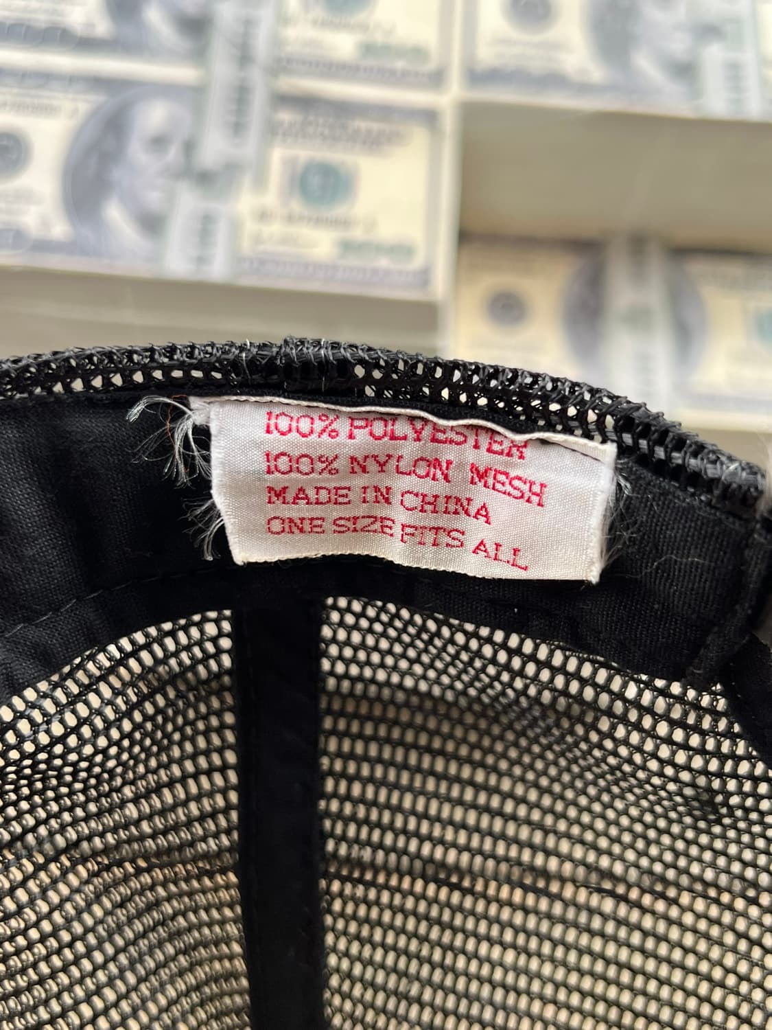 빈티지 트러커캡 노벨티 그래픽 블랙 메쉬캡 상품이미지7