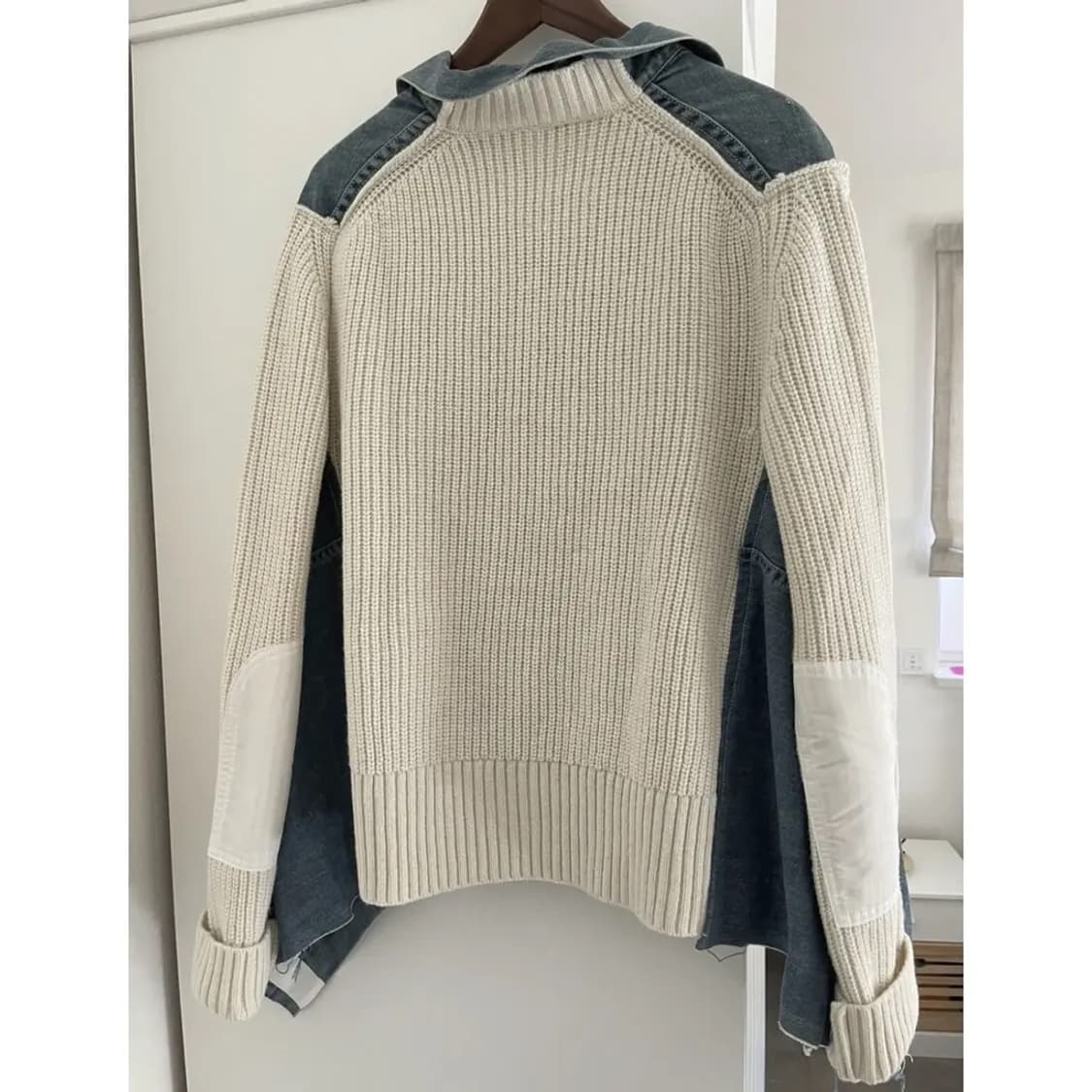 사카이 데님 니트 콤비 자켓  상품이미지2