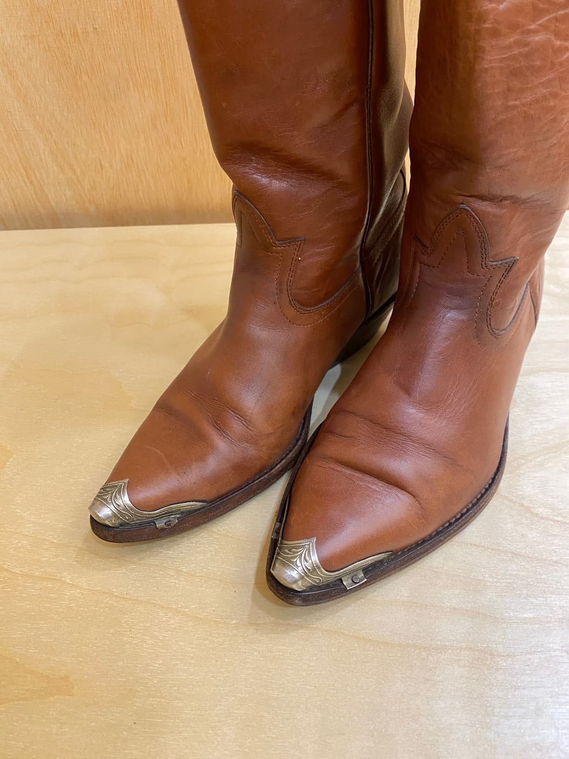 SANCHO metal toe western boots 산초 웨스턴 부츠 상품이미지5