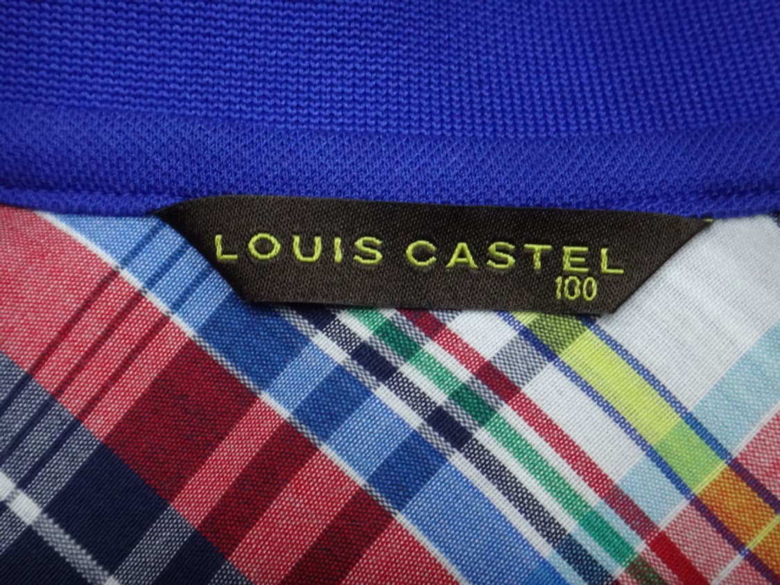 (100) 루이까스텔 골프 자수로고 카라 반팔 티셔츠 상품이미지8