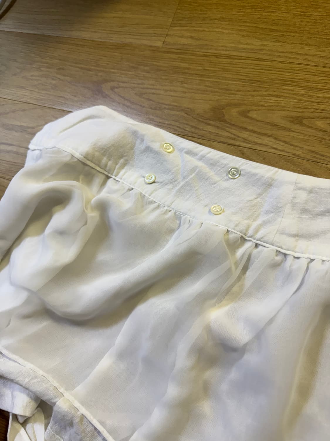 스무드무드 발레리나 스커트 아이보리 상품이미지8