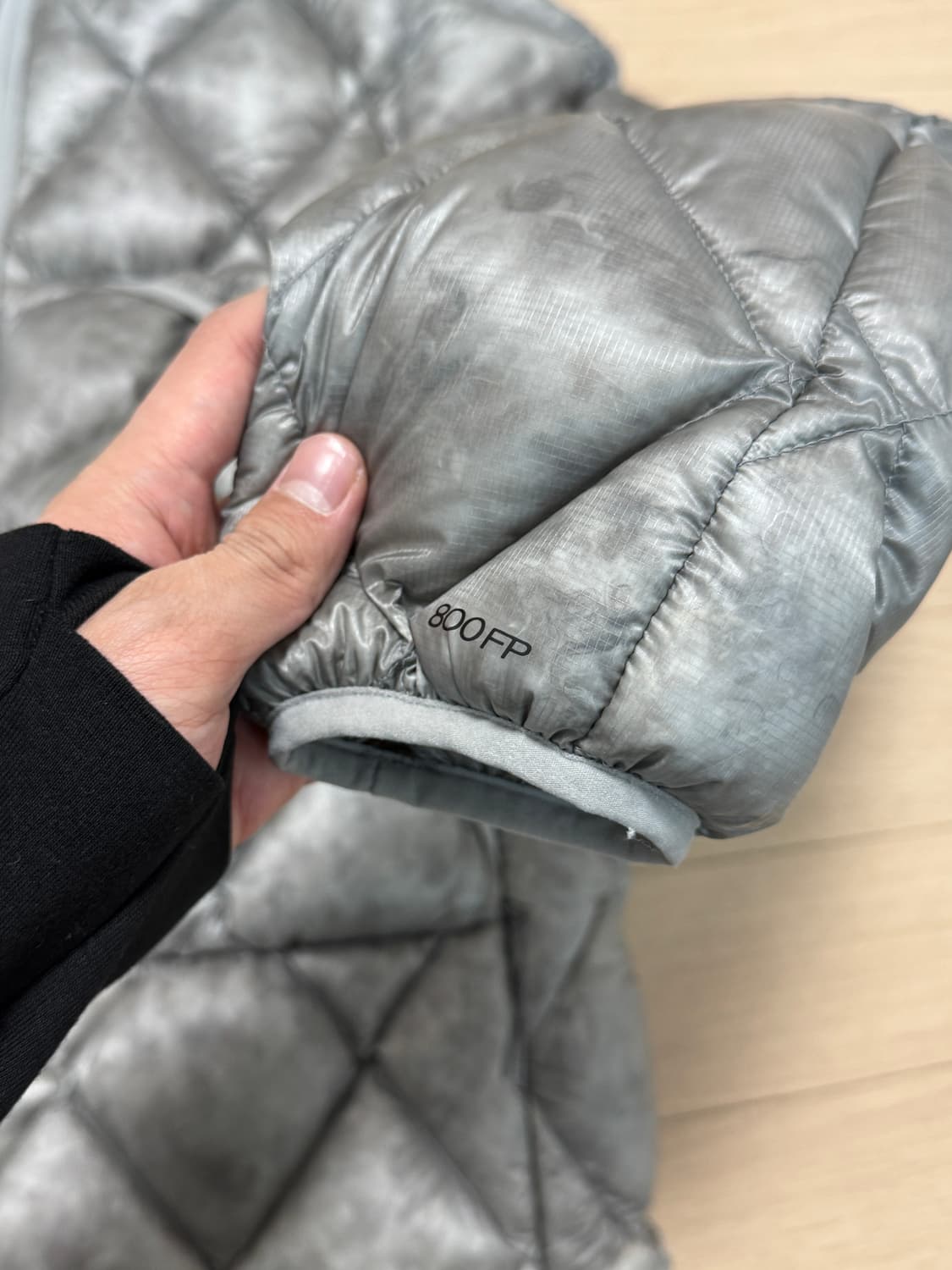 [S] 로아 누나 800 필 파워 후드 다운 자켓 실버 상품이미지6