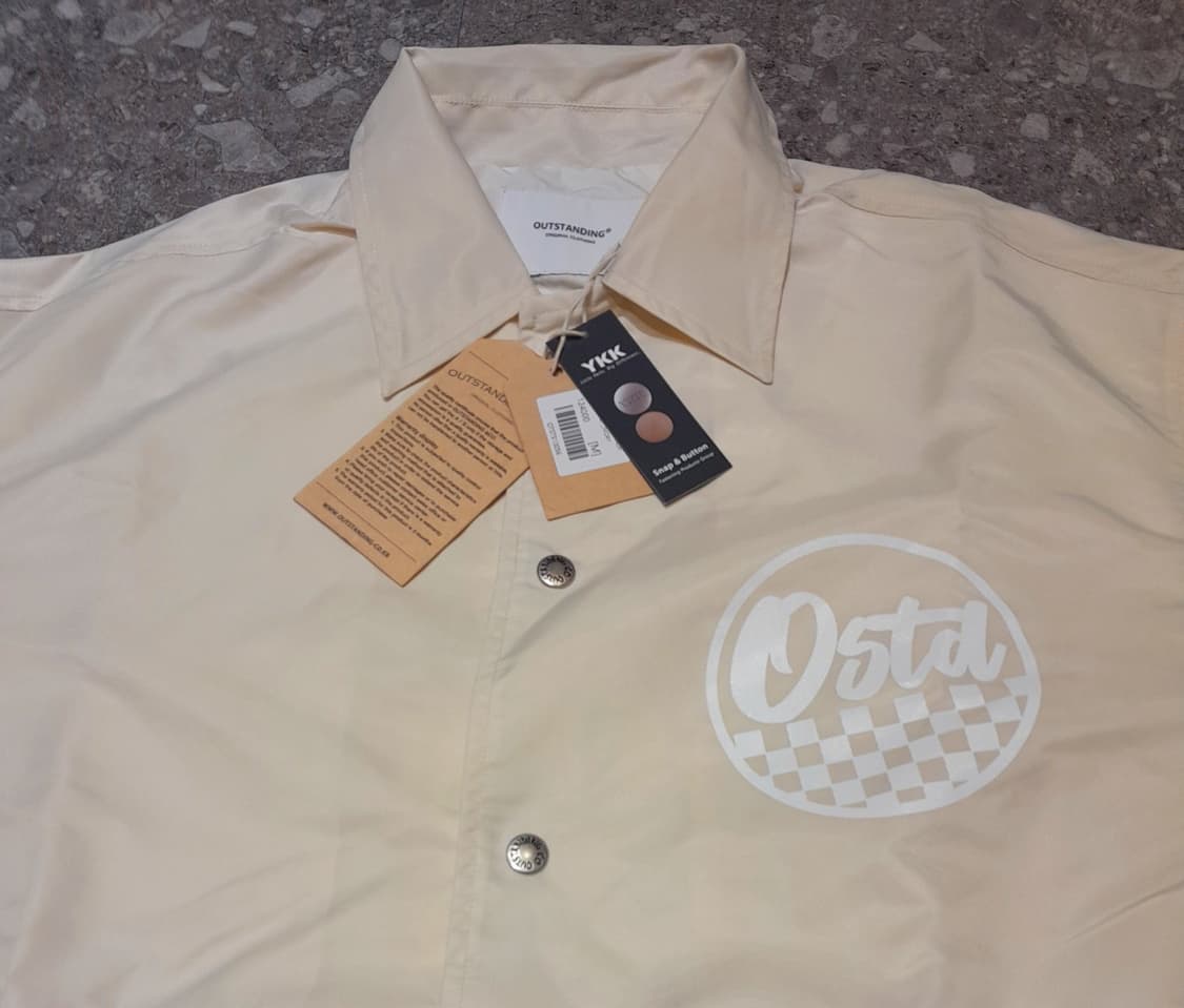 💥(새상품) 아웃스탠딩 코치자켓 아이보리 (2)
 상품이미지3
