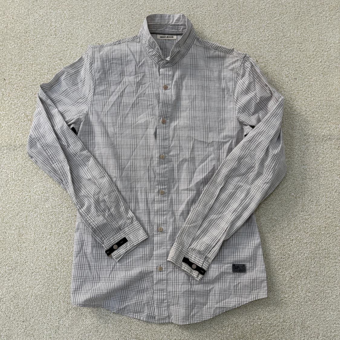 [S] DKNY 체크 긴팔 셔츠 1223T1 상품이미지1