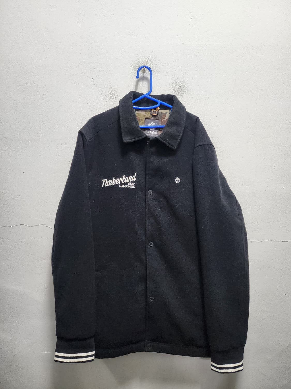 팀버랜드 블랙 코치 자켓 XXL 상품이미지1