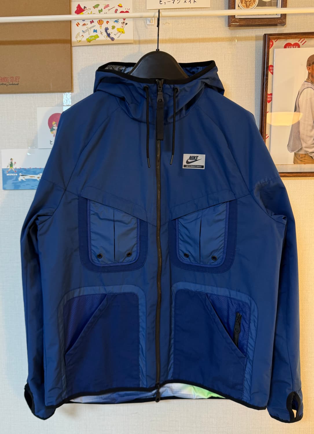 [L]나이키 인터내셔널 윈드러너 바람막이 자켓 상품이미지1