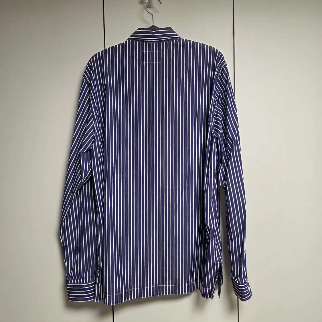 산드로옴므 스트라이프 오버셔츠 L 상품이미지5