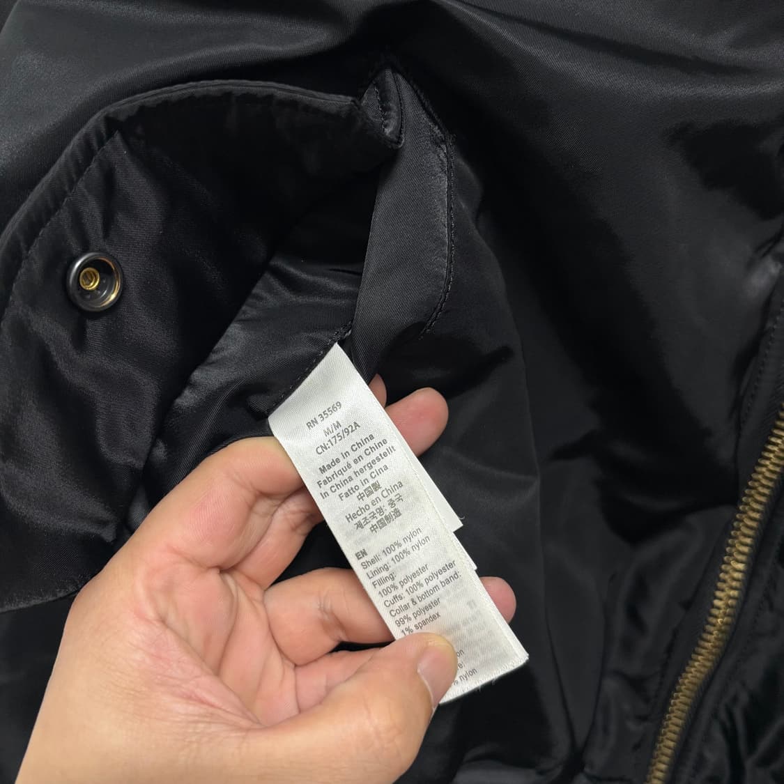 알파인더스트리 MA-1 항공점퍼 상품이미지6