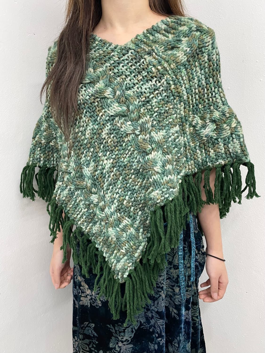 페어리 핸드메이드 울 블렌드 케이프 상품이미지2