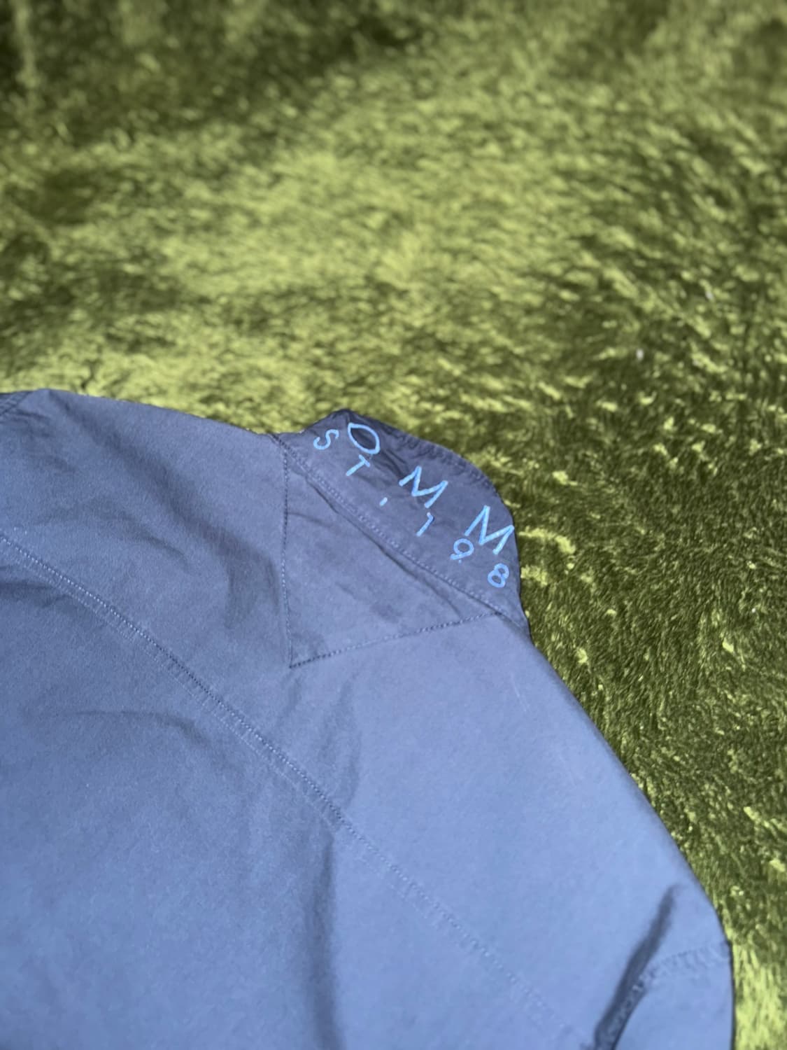 [L] 00s 타미힐피거 재팬 릴리즈 투웨이 해링턴 자켓 네이비 상품이미지8