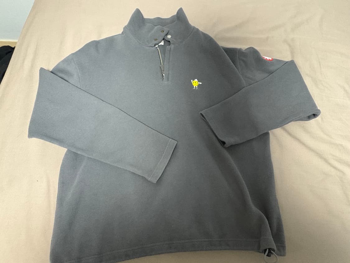 카브엠트 지그보이 하프집업 차콜 M 상품이미지1