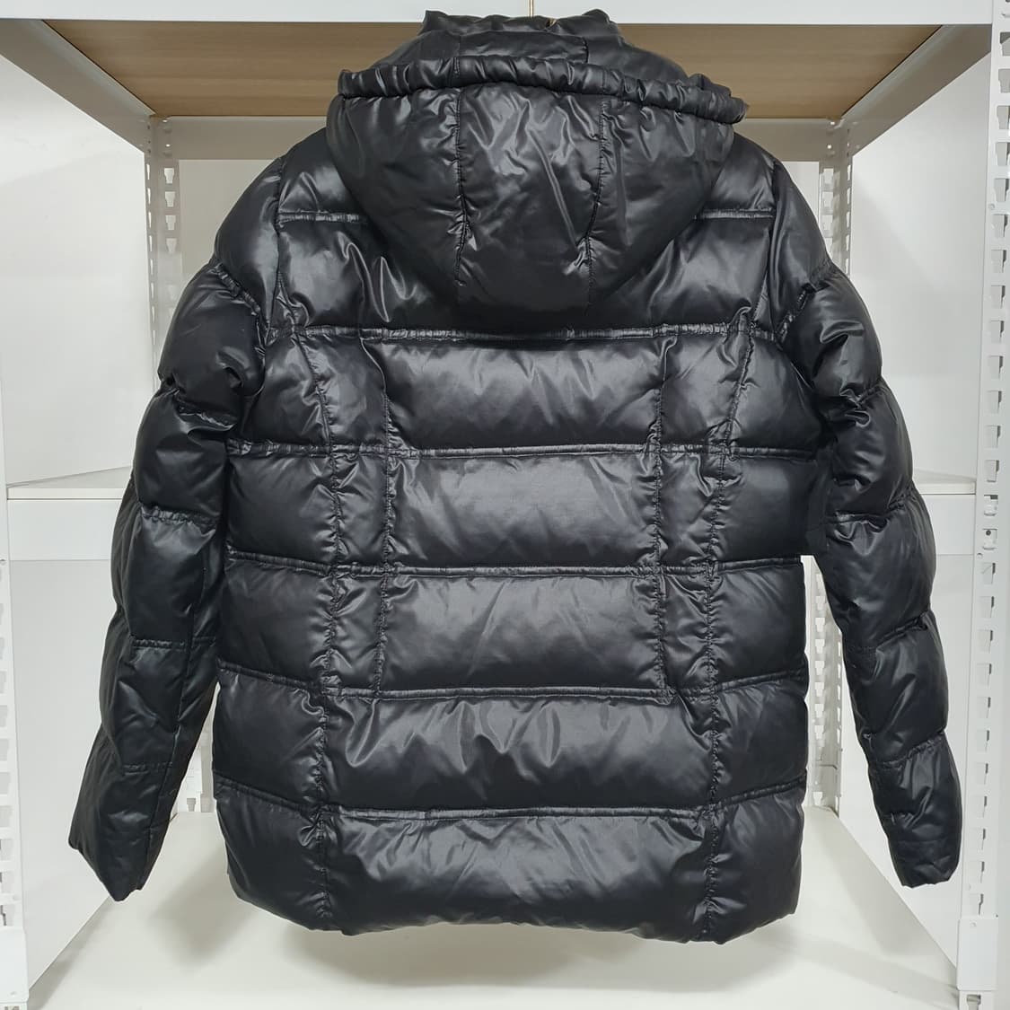 (95) 컨버스 블랙 덕다운 후드 패딩 상품이미지3