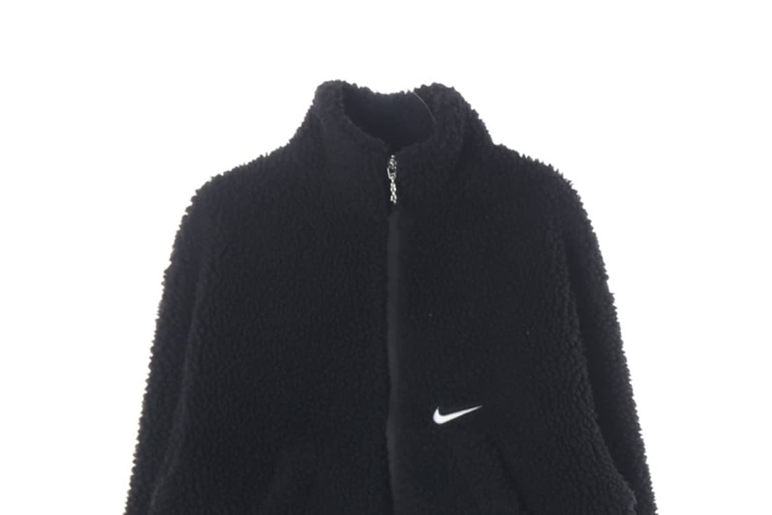 나이키 우먼스 쉐르파 플리스 크롭 자켓 XS 상품이미지4