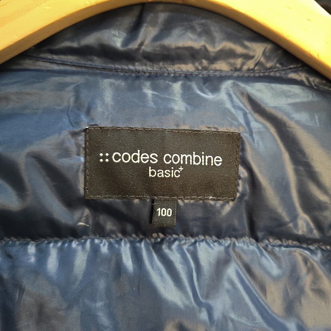 코데즈컴바인 basic 경량 다운자켓 블랙 100 상품이미지5