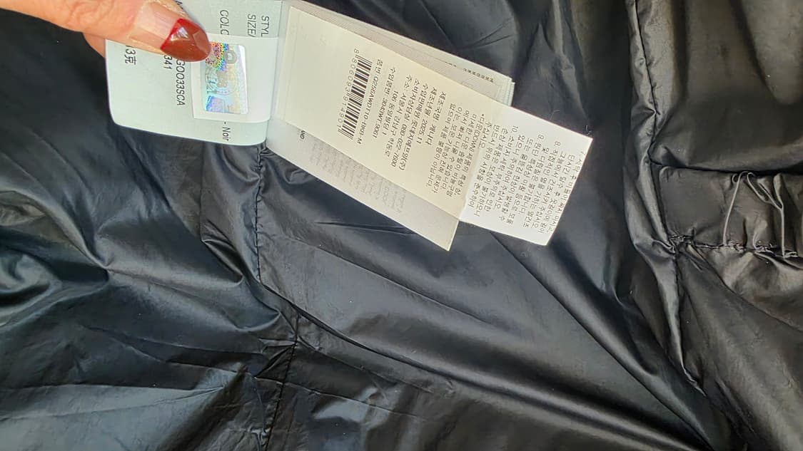 캐나다구스 몽고메리 패딩 코트 블랙 상품이미지3