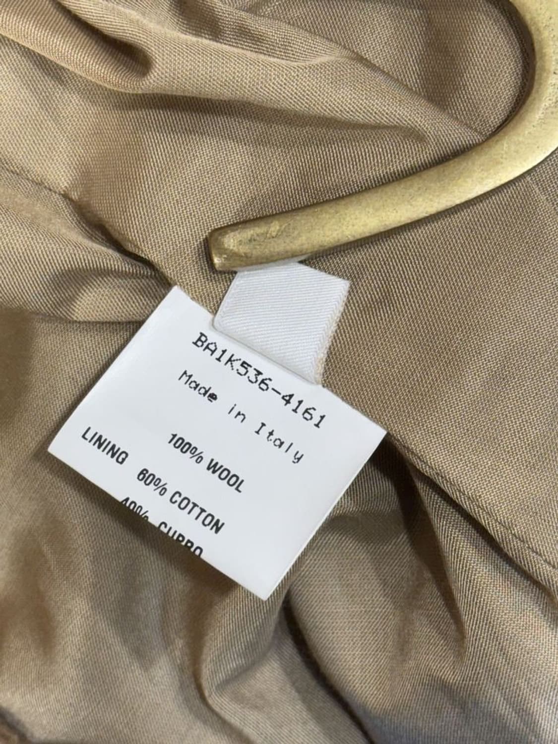 발리 헤비멜튼 울 피코트 상품이미지8