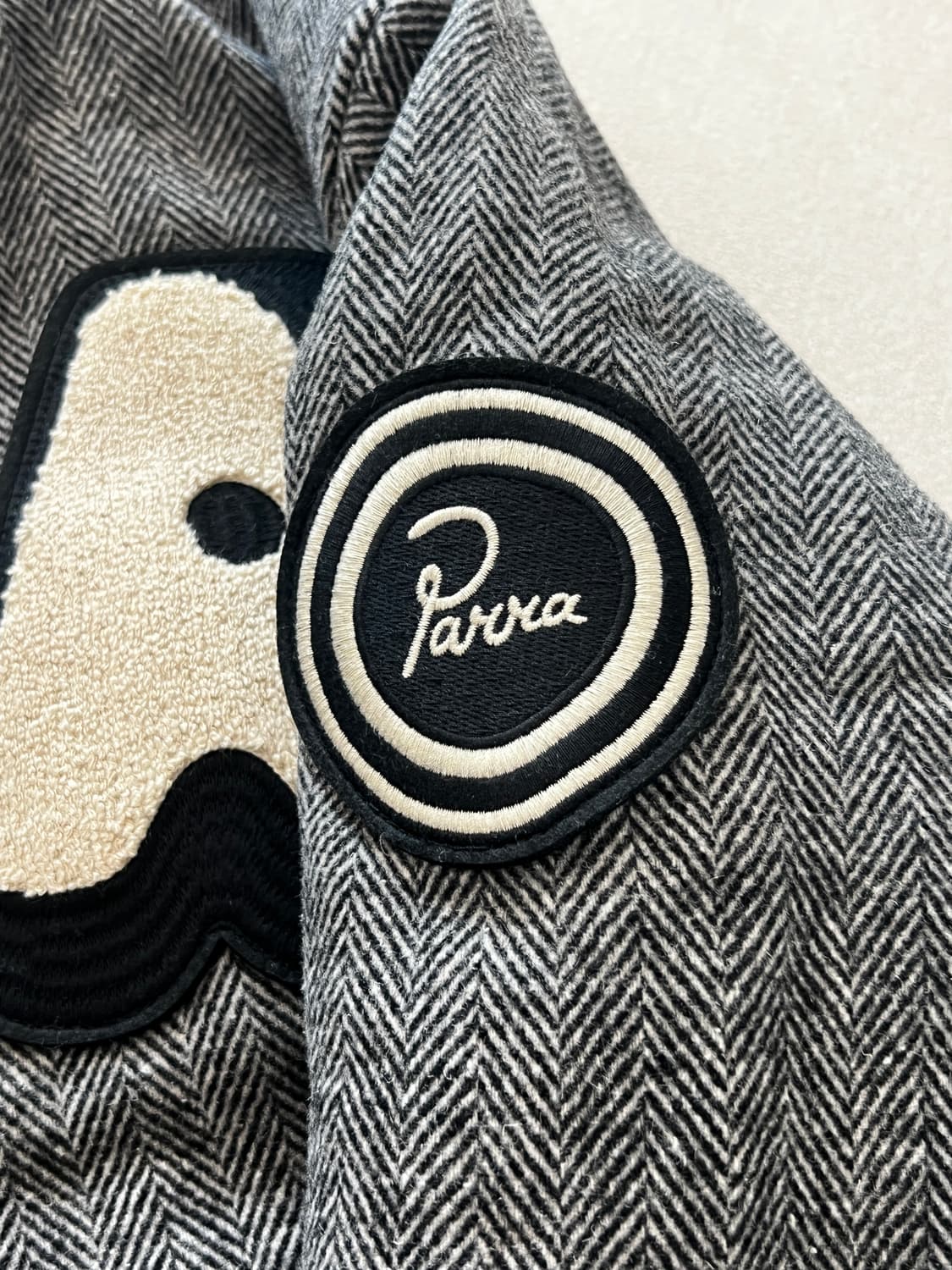 (BY PARRA)바이파라 바시티 자켓 L 상품이미지4