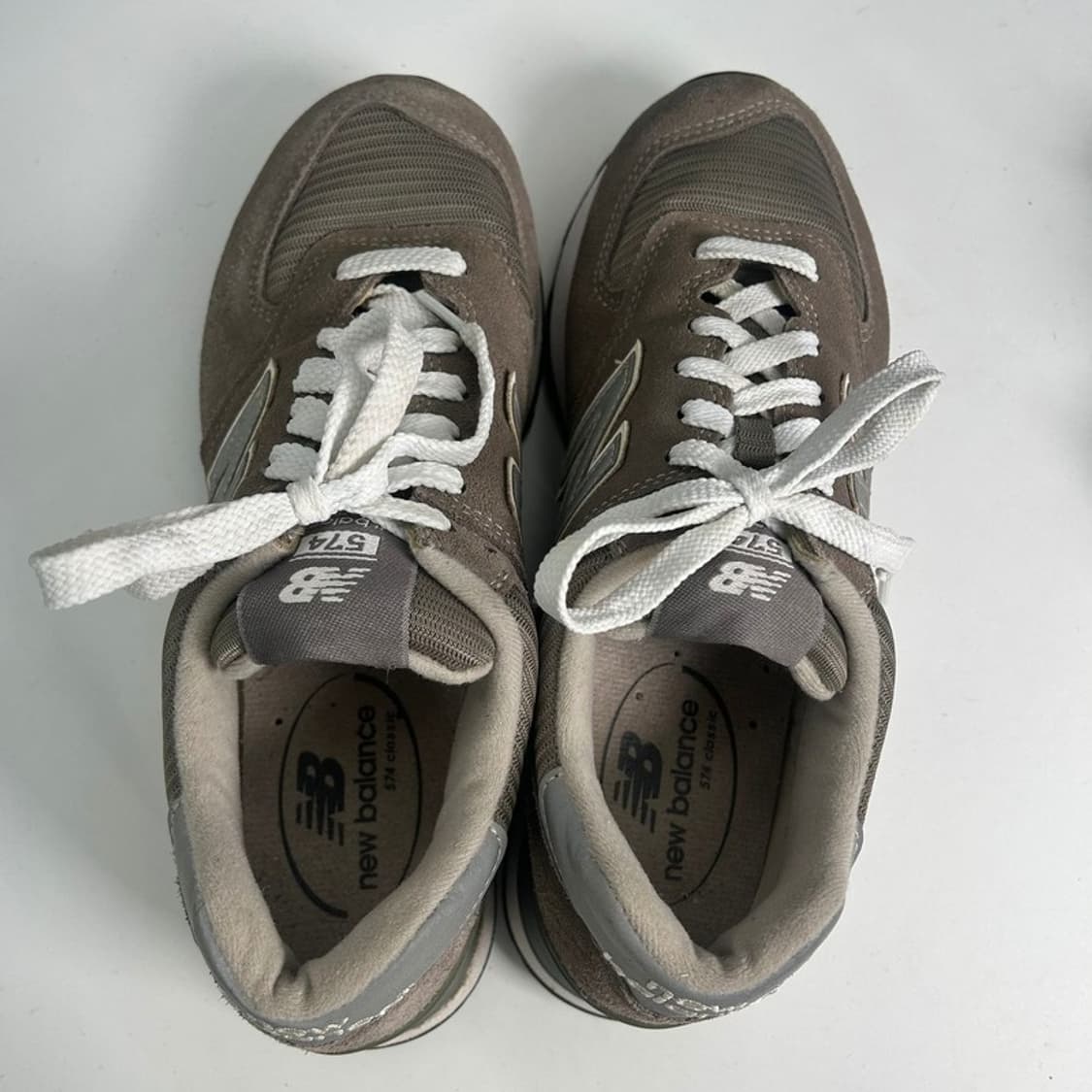 NEW BALANCE 그레이 2E 와이드 스니커즈 250 상품이미지5