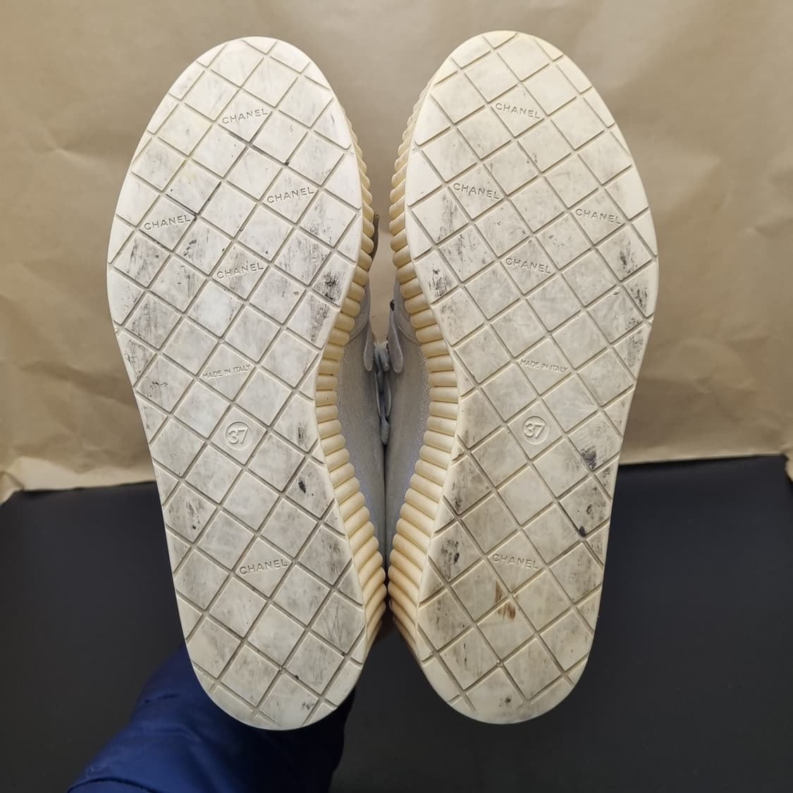 샤널. 플렛폼 여성키높이스니커즈37 230 상품이미지3