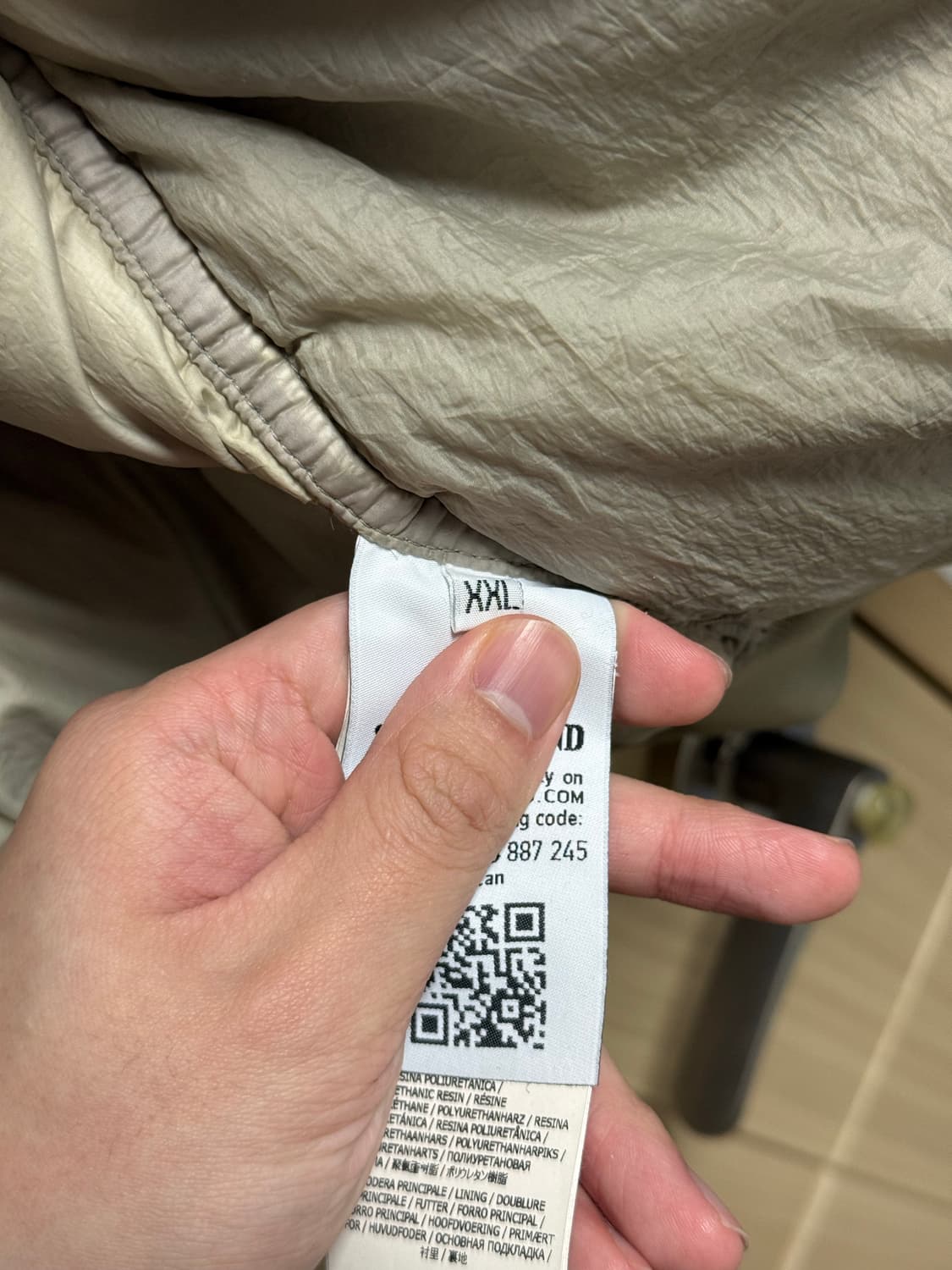 [XXL] 스톤아일랜드 19fw 클링클랩스 다운패딩 상품이미지4