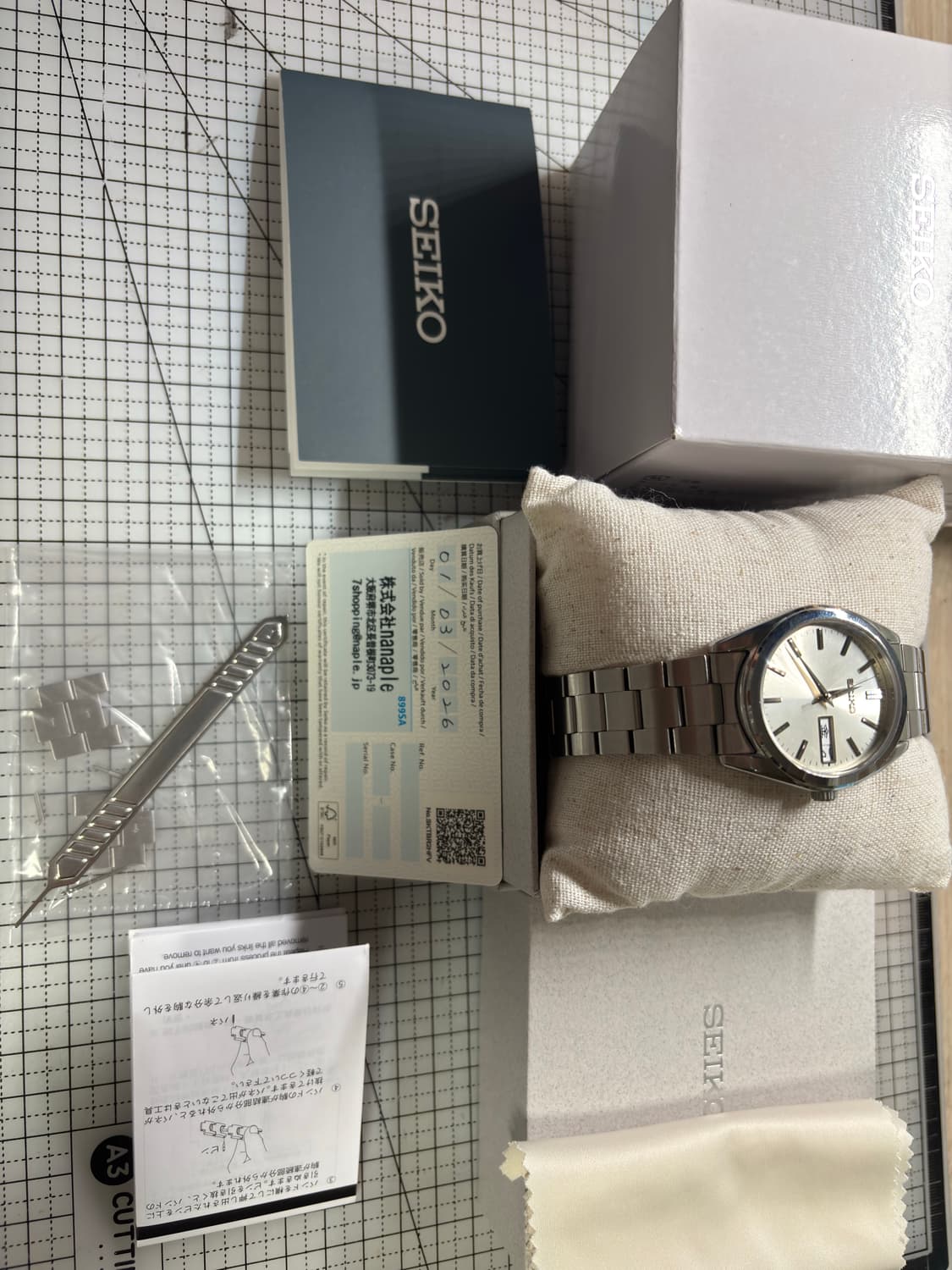 세이코 SBHT007샴페인 골드 상품이미지1