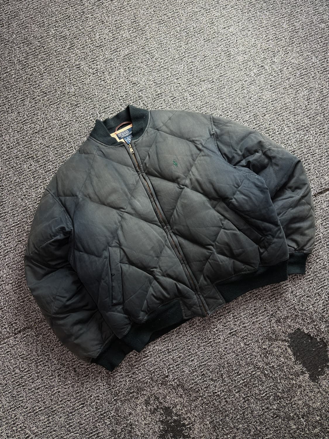 90s 폴로 랄프로렌 포니로고 킐팅 다운 자켓 3277 상품이미지1